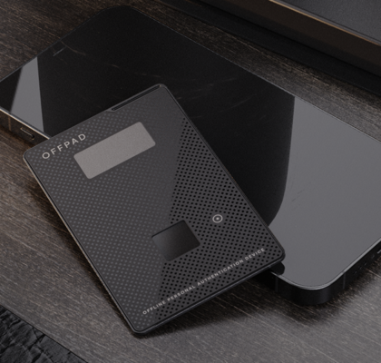 Picture of OFFPAD with Iphone