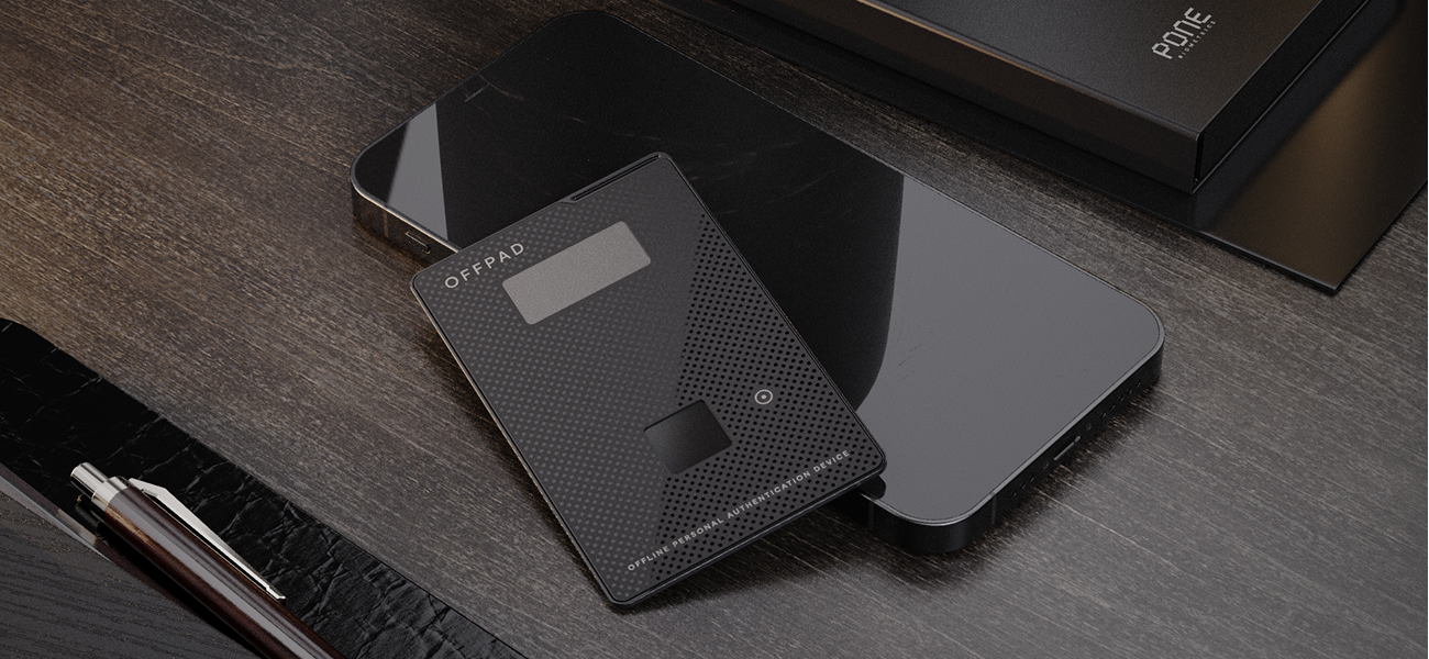 Picture of OFFPAD with Iphone